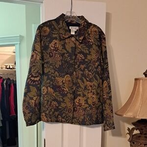 Coldwater Creek Floral Jacket - Multicolor